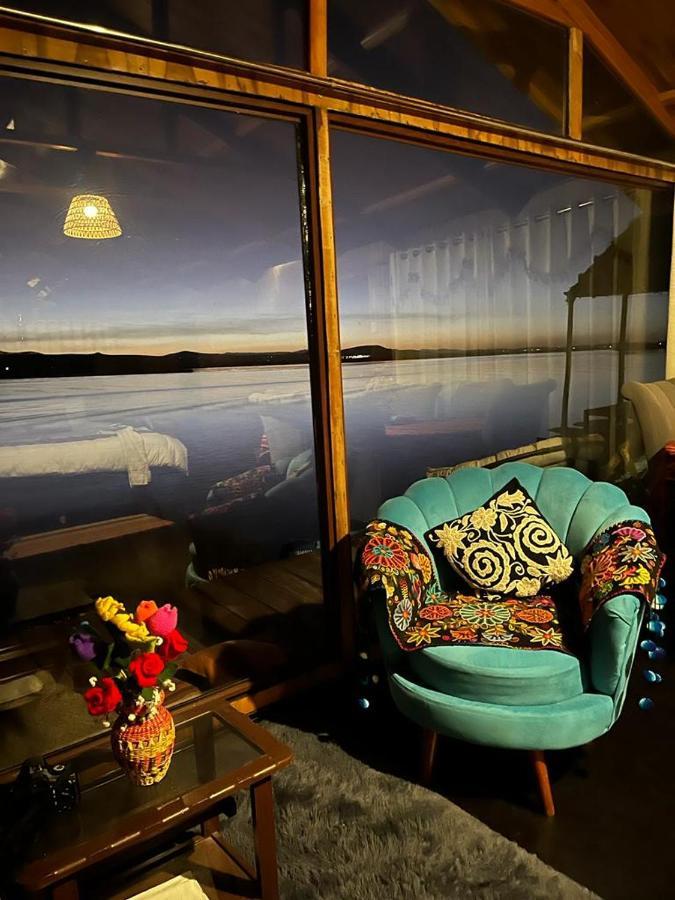 Uros Walysuma Titicaca Lodge Puno Bagian luar foto